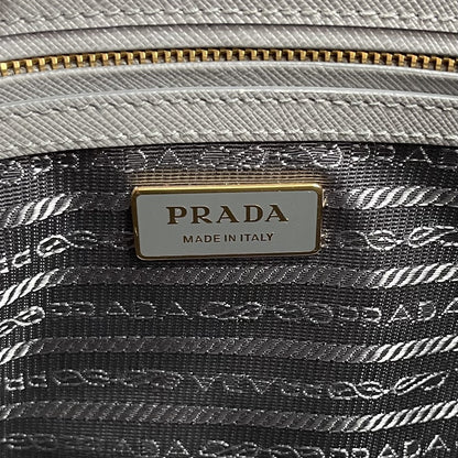 Prada Small Saffiano Cuir Tote w/Strap - Grey - photo 9