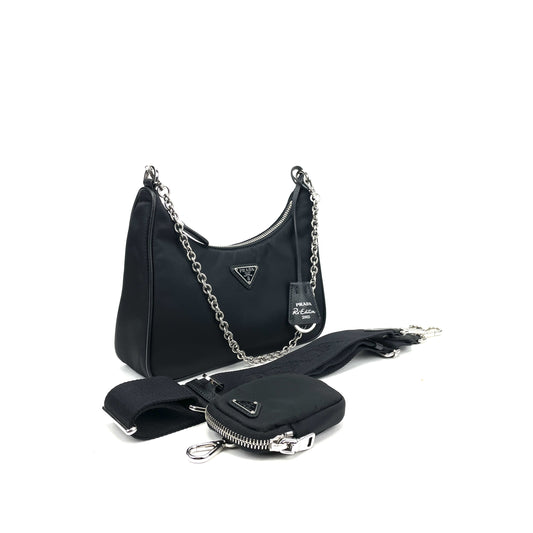 Prada Re-Edition 2005 Bag - Black Multi Set - photo 2