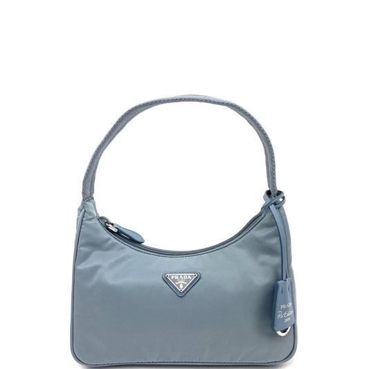 Prada Re-Edition 2000 Nylon Mini Bag Blue - photo 1