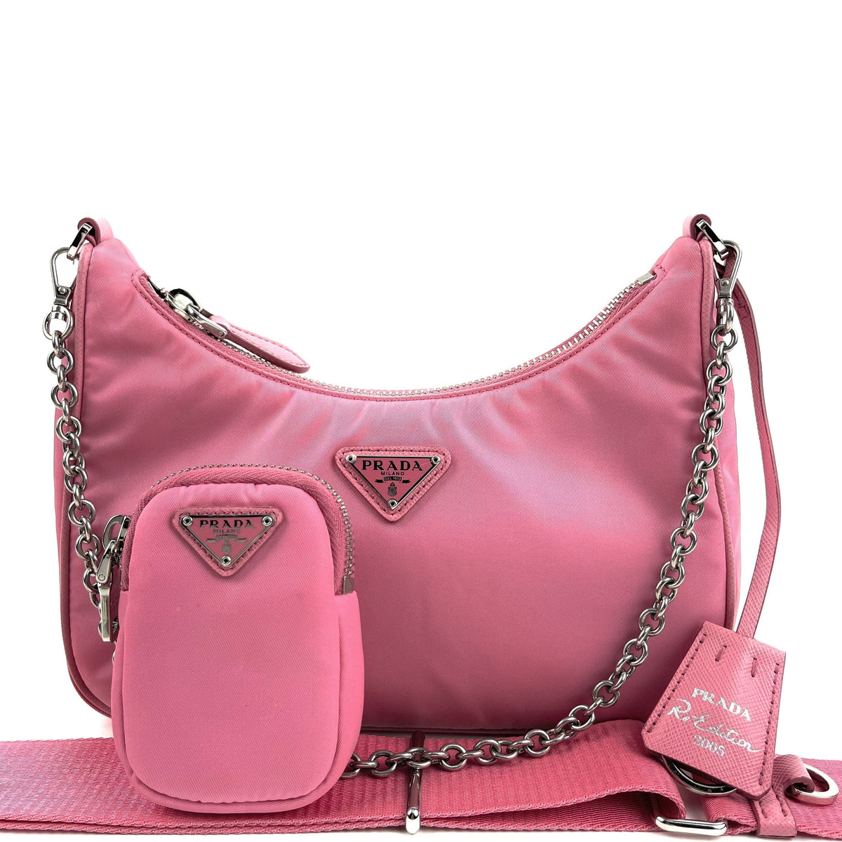Prada Re-Edition 2005 Pink Bag Multi - photo 1