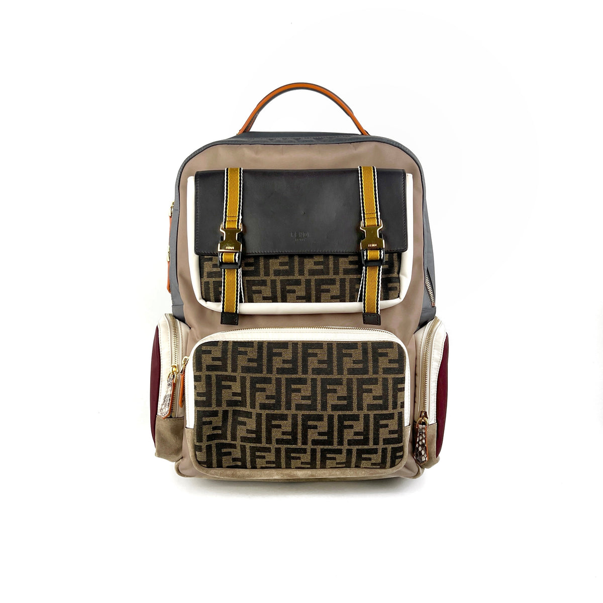 Fendi Patchwork Monogram Backpack - photo 1