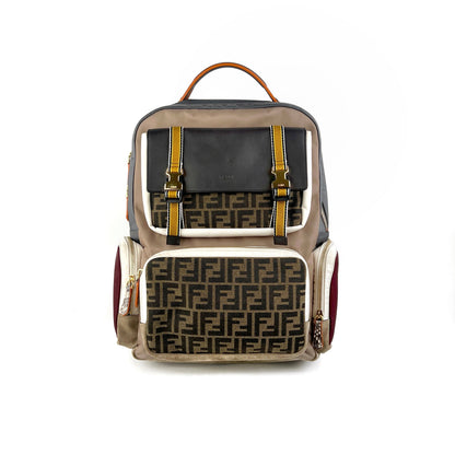 Fendi Patchwork Monogram Backpack - photo 1