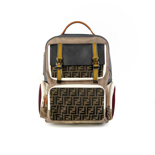 Fendi Patchwork Monogram Backpack - photo 1