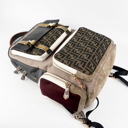 Fendi Patchwork Monogram Backpack - photo 14