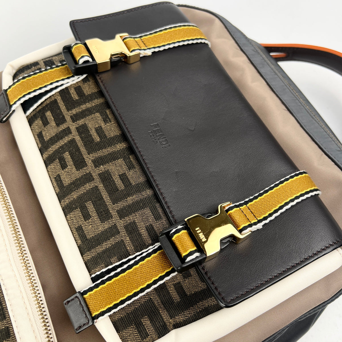 Fendi Patchwork Monogram Backpack - photo 12