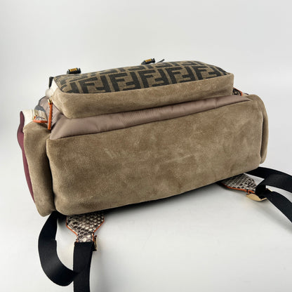 Fendi Patchwork Monogram Backpack - photo 11