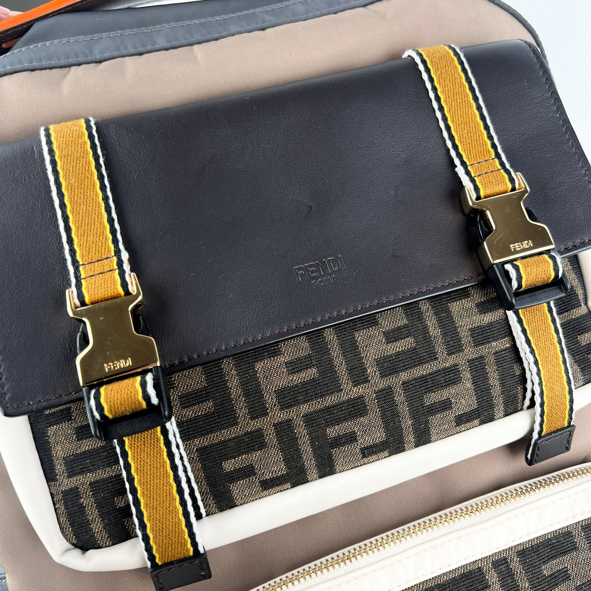 Fendi Patchwork Monogram Backpack - photo 10