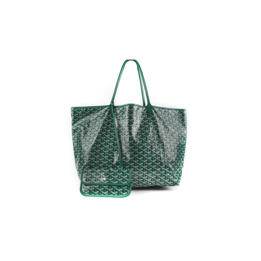 Goyard St Louis GM Green Tote - photo 1