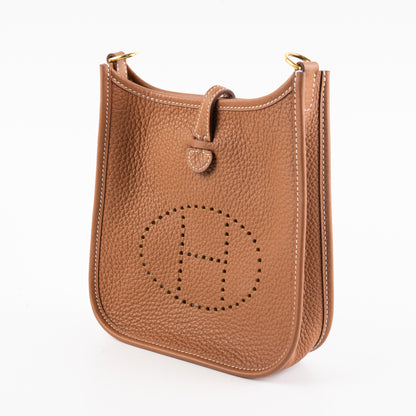 Hermes Mini TPM Evelyn Gold 2023 - photo 5