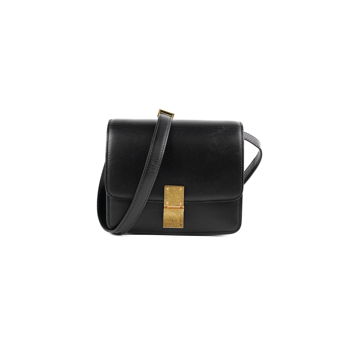 Celine Teen Classic Box Black Crossbody - photo 1