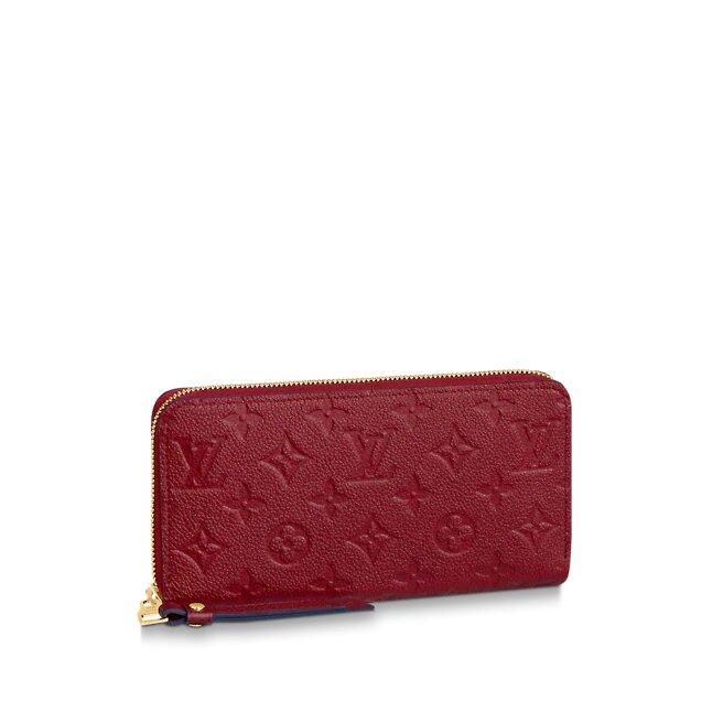 Louis Vuitton Zippy Wallet Cherry Berry Burgundy - photo 1