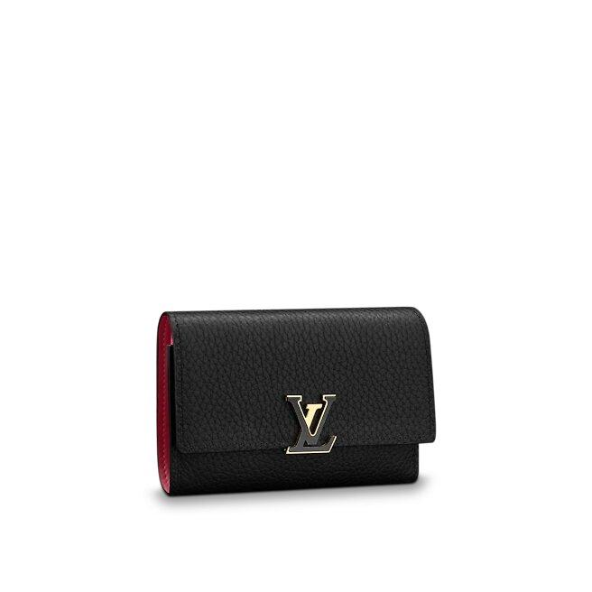 Louis Vuitton CAPUCINES COMPACT WALLET NOIR - image 1