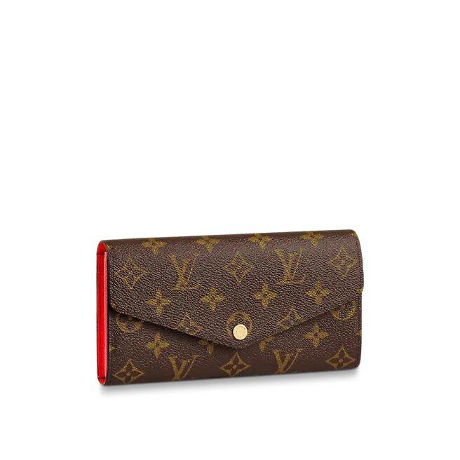 Louis Vuitton SARAH WALLET Coquelicot Red - image 1