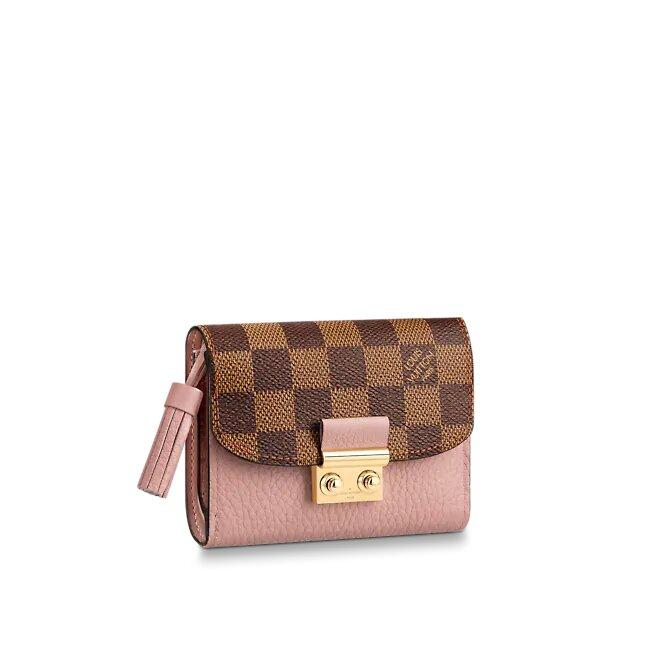 Louis Vuitton Croisette Compact Wallet Magnolia Pink - photo 1