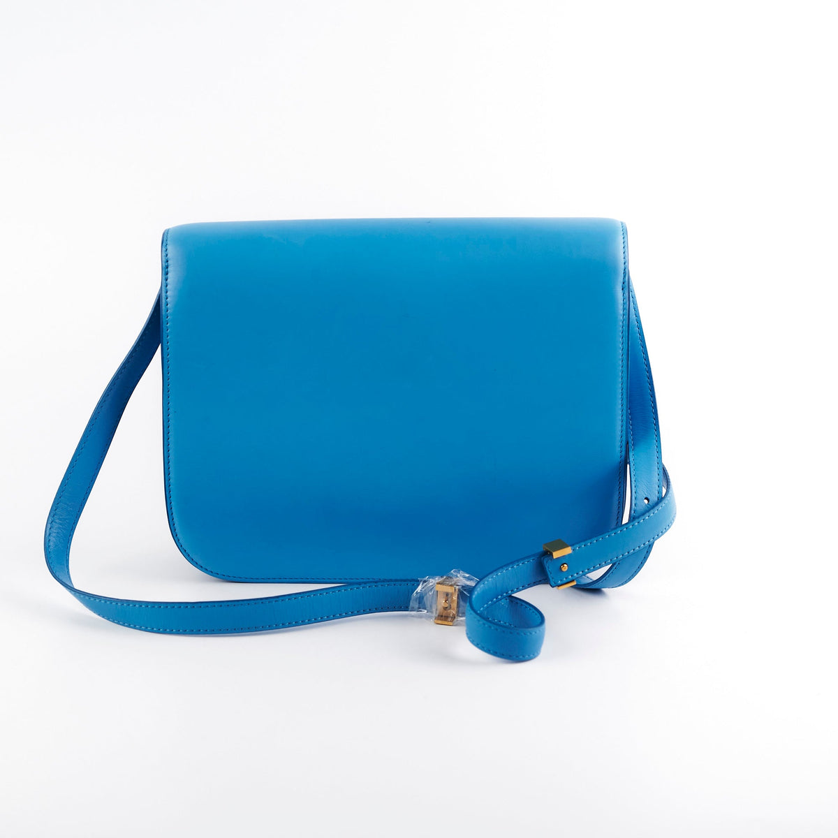 Celine Medium Aqua Blue Box Crossbody Bag - photo 2