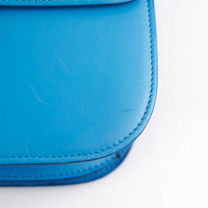 Celine Medium Aqua Blue Box Crossbody Bag - photo 11
