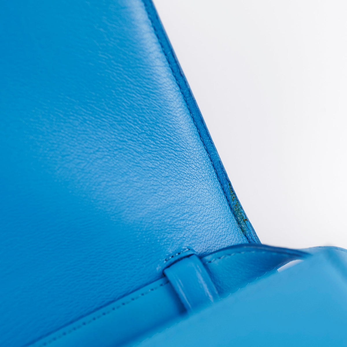 Celine Medium Aqua Blue Box Crossbody Bag - photo 7