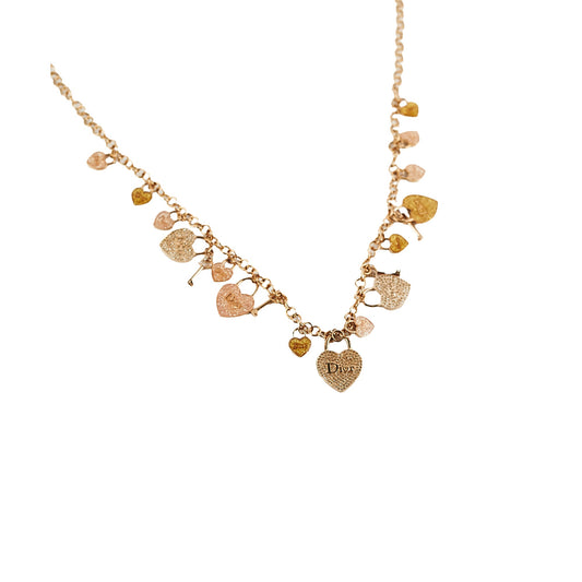 Dior Hearts Charm Necklace - photo 1
