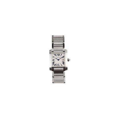 Cartier Medium Tank Francaise 27mm Stainless Steel Watch W51011Q3 - photo 1