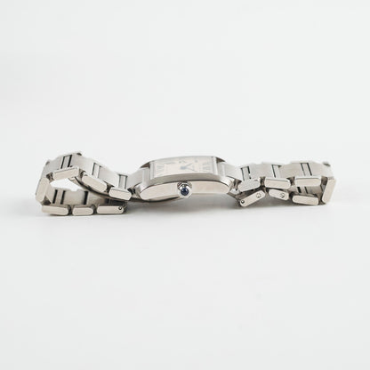 Cartier Medium Tank Francaise 27mm Stainless Steel Watch W51011Q3 - photo 2