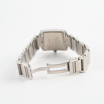 Cartier Medium Tank Francaise 27mm Stainless Steel Watch W51011Q3 - photo 6