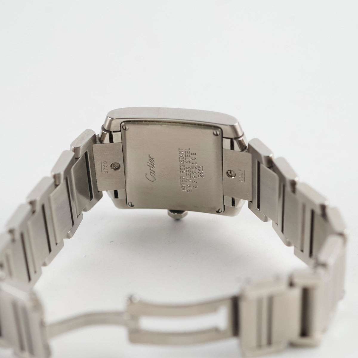 Cartier Medium Tank Francaise 27mm Stainless Steel Watch W51011Q3 - photo 5