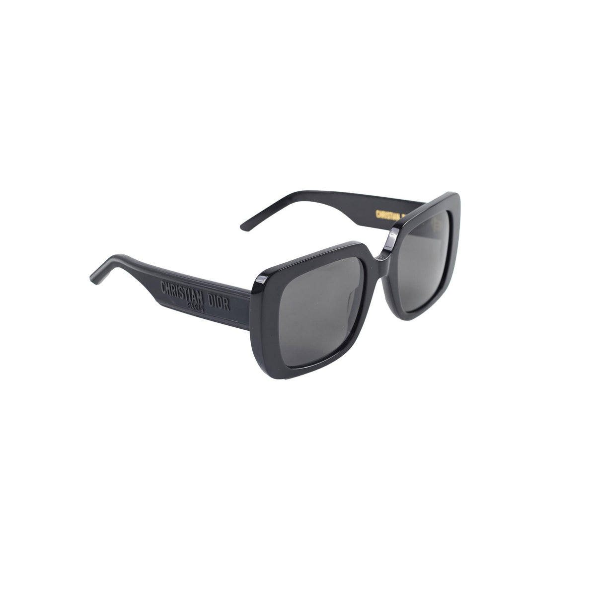 Christian Dior Large Square Sunglasses Black - photo 1