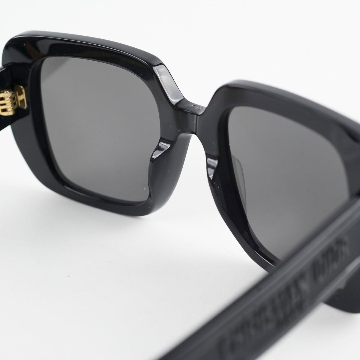 Christian Dior Large Square Sunglasses Black - photo 9