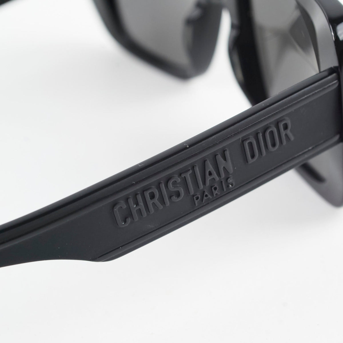 Christian Dior Large Square Sunglasses Black - photo 8