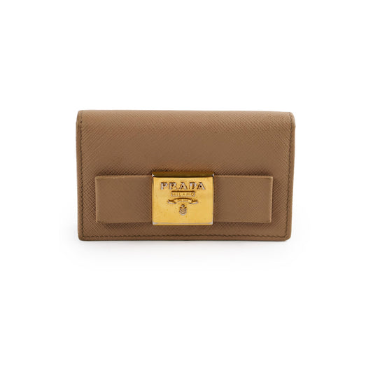 Prada Card Holder Beige - photo 1
