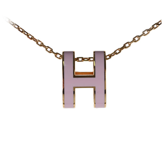 Hermes Pop H Necklace Rose Dragee - photo 1