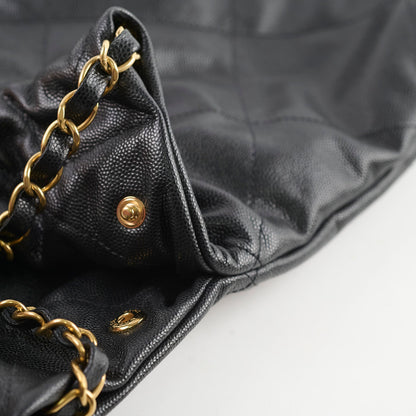 Chanel Caviar Medium 22 Black Microchipped 2024 - photo 14