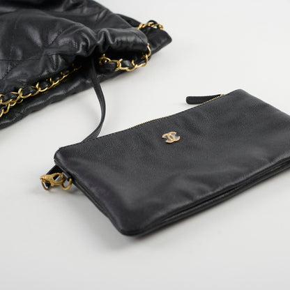 Chanel Caviar Medium 22 Black Microchipped 2024 - photo 18