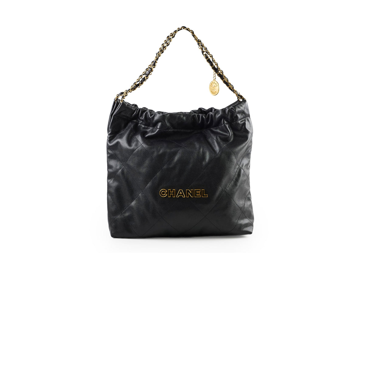 Chanel Caviar Medium 22 Black Microchipped 2024 - photo 1