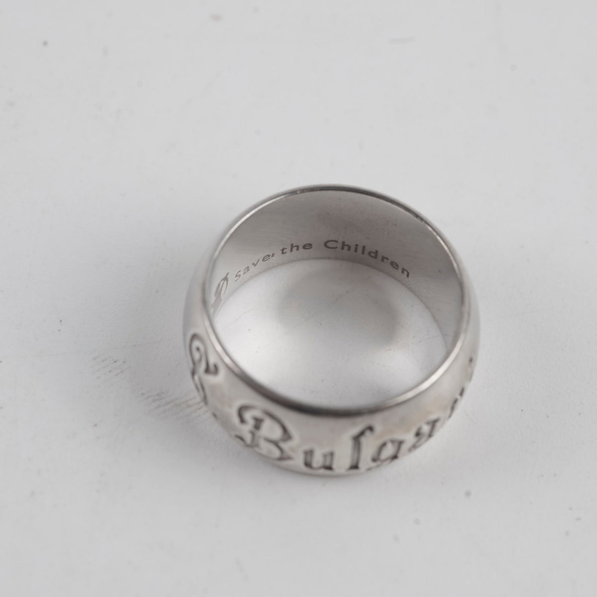 BvlgarI Save the Children Silver Ring Size 56 - photo 5