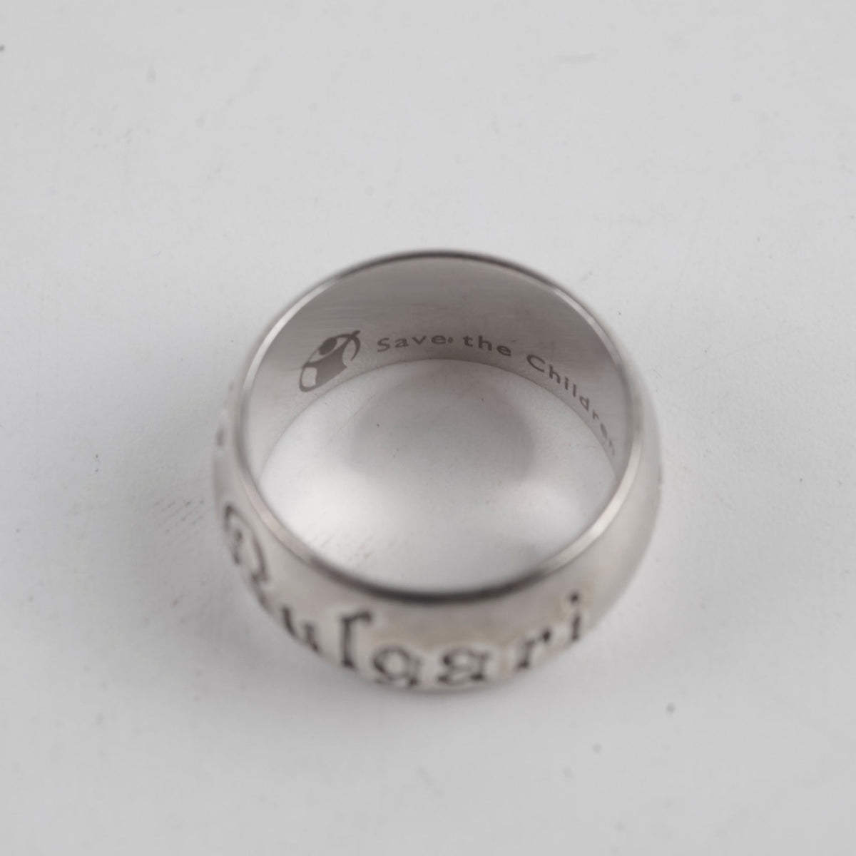 BvlgarI Save the Children Silver Ring Size 56 - photo 4