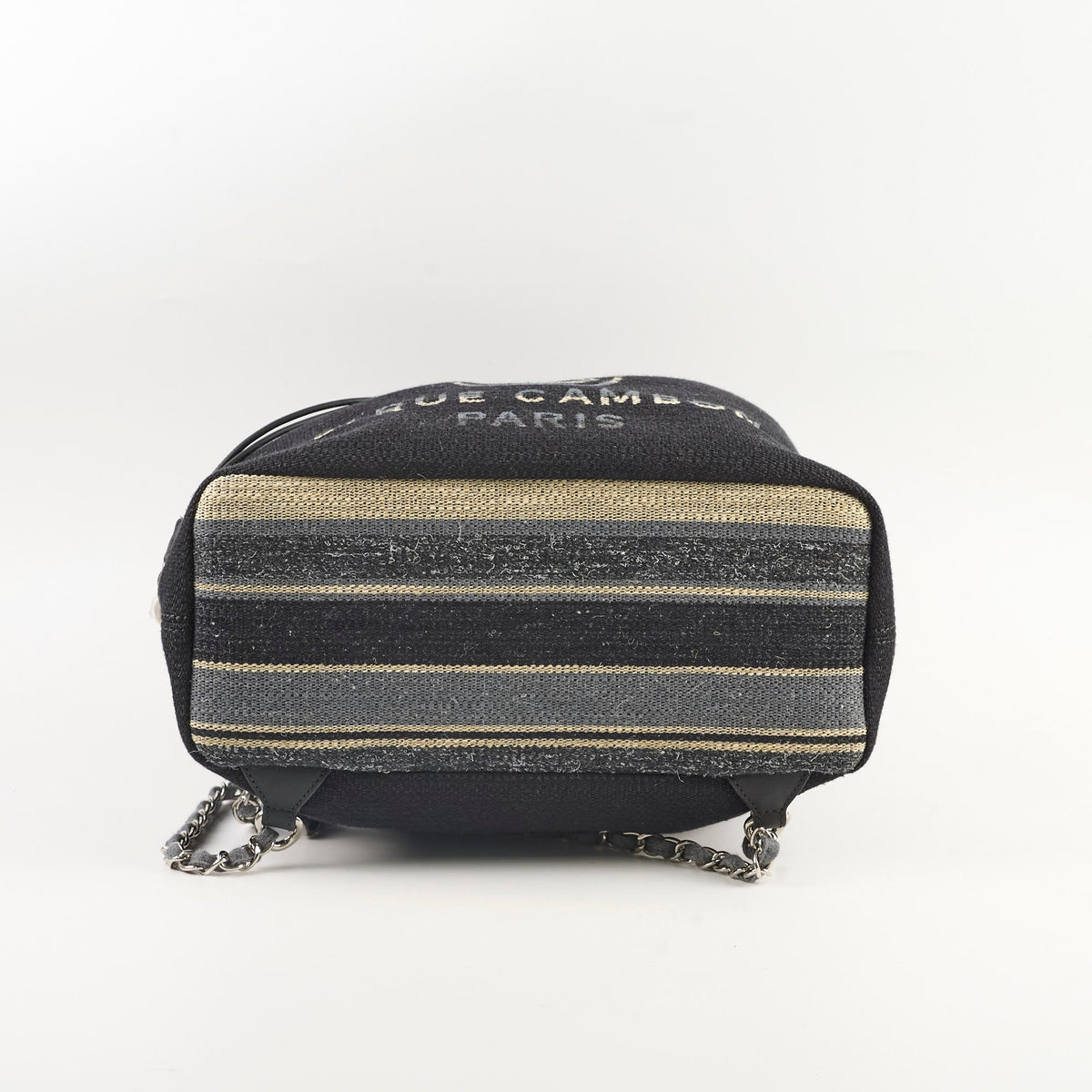 Chanel Deauville Backpack Navy Blue - photo 4