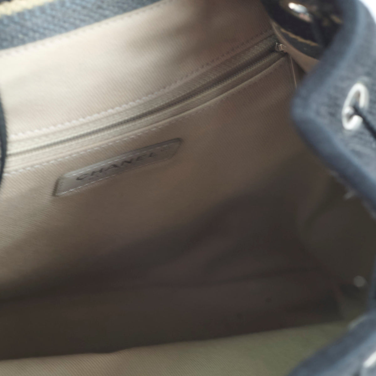 Chanel Deauville Backpack Navy Blue - photo 7