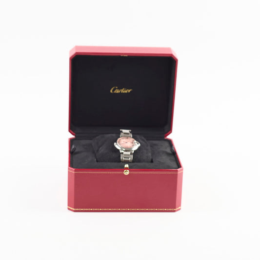Cartier Ballon 33mm Watch Pink Face 819471ZX - photo 2
