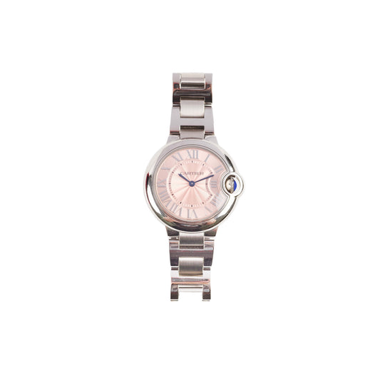 Cartier Ballon 33mm Watch Pink Face 819471ZX - photo 1