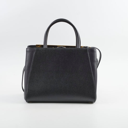 Fendi 2 Jours Small Tote Black - photo 2