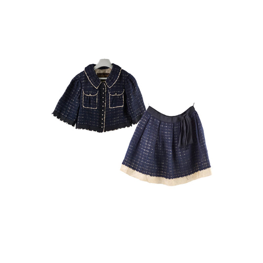 Louis Vuitton 2 Piece Suit Navy Size 38 - photo 1