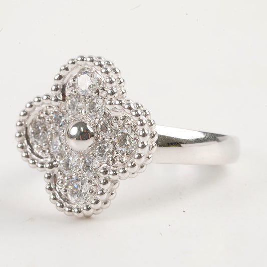 Van Cleef & Arpels Vintage Alhambra Ring Size 49 - photo 2