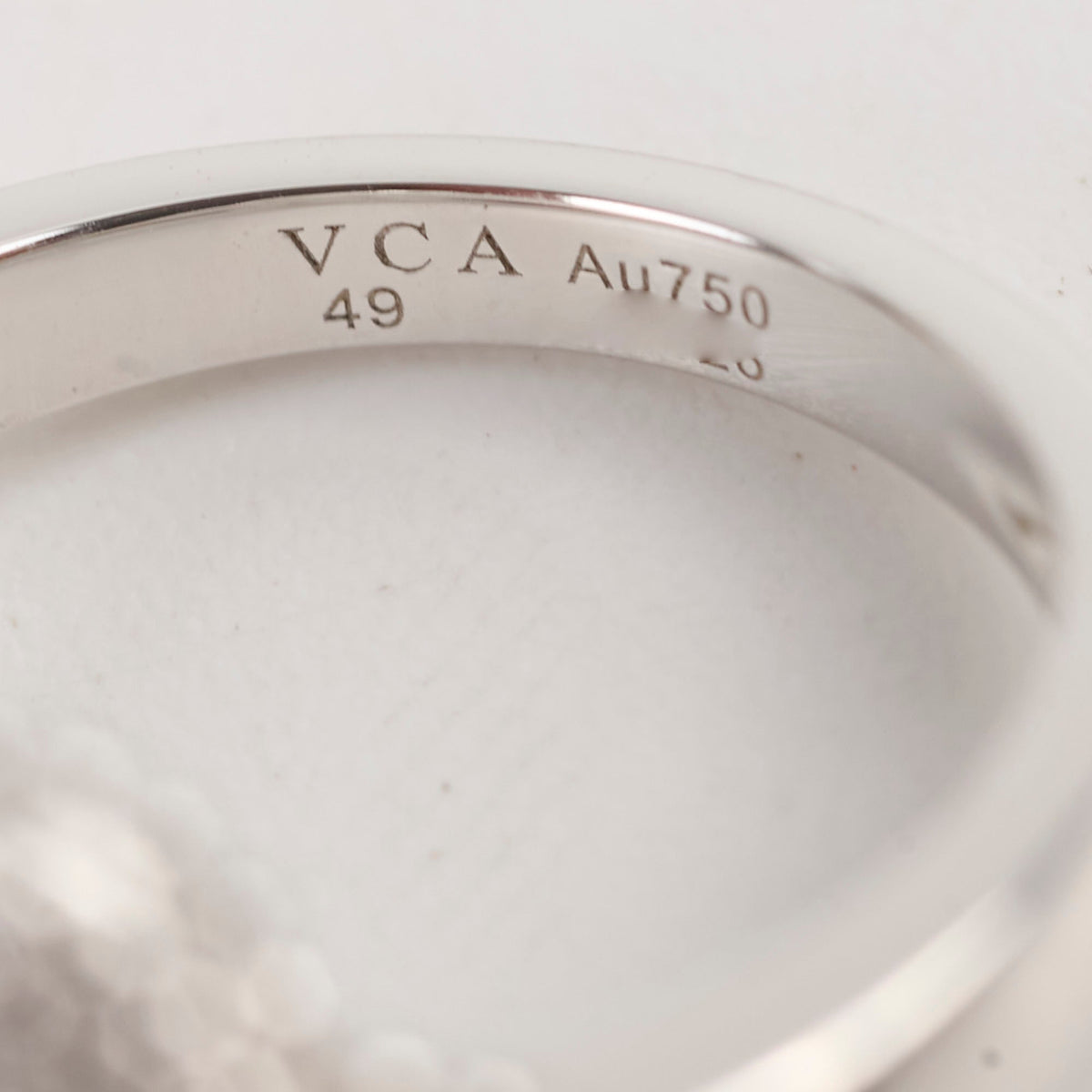 Van Cleef & Arpels Vintage Alhambra Ring Size 49 - photo 6