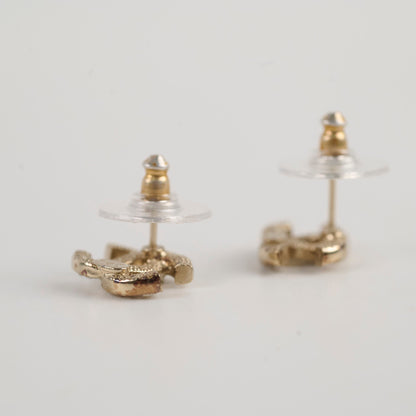 Chanel CC Crystal Earrings Costume Jewellery - photo 3