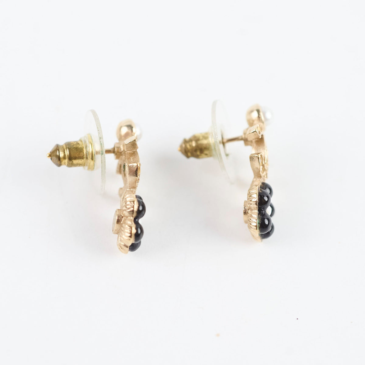 Chanel CC Flower Earrings Costume Jewellery - photo 3