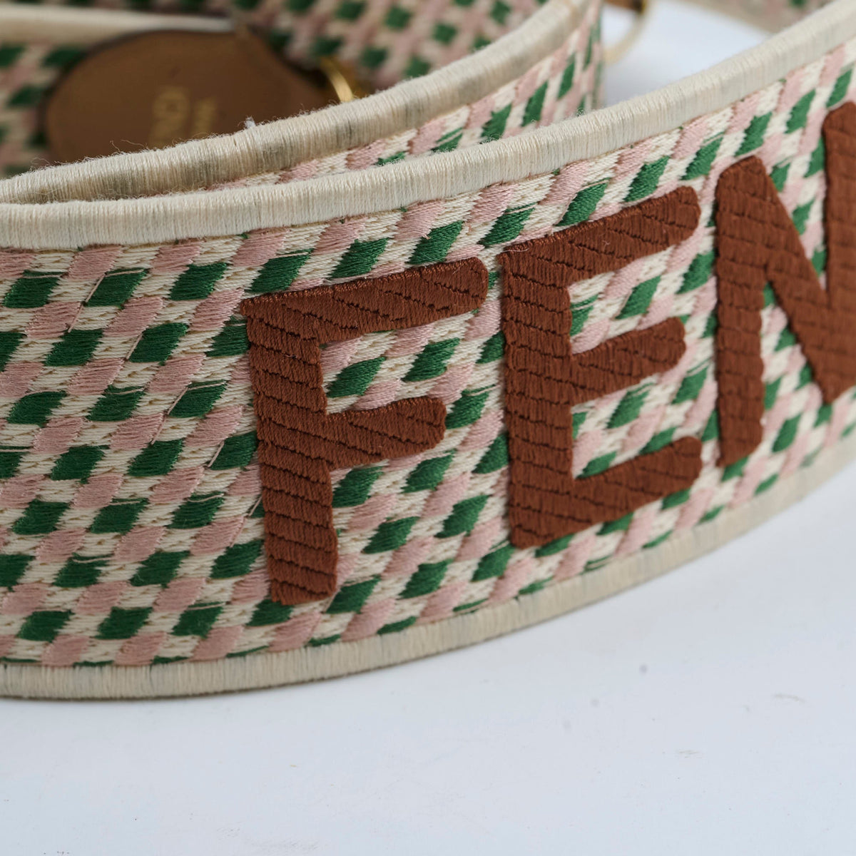 Fendi Canvas Strap Pink/Green - photo 6