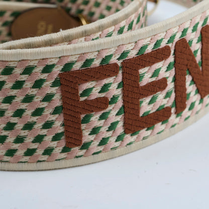 Fendi Canvas Strap Pink/Green - photo 6