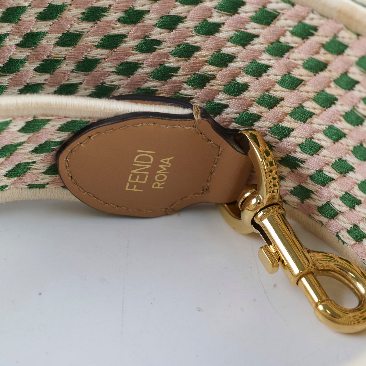 Fendi Canvas Strap Pink/Green - photo 5