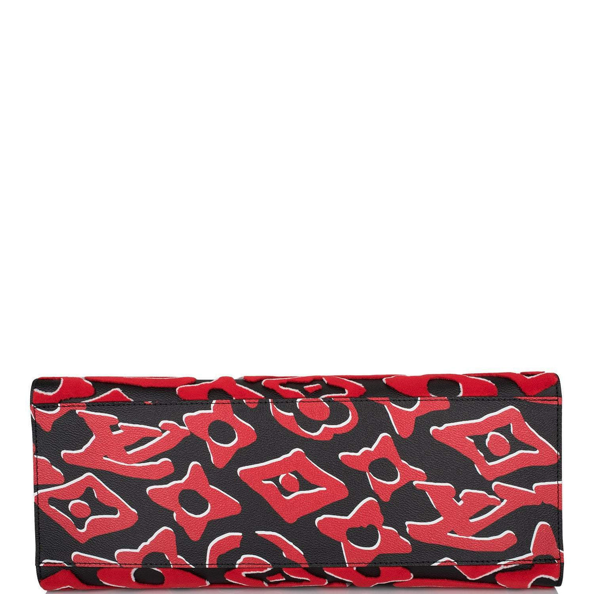 LV Onthego X Uf Black and Tufted Gm Red Monogram Canvas Tote - image 7